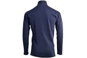 Muška majica zip kragna dugih rukava Altai - 100% ekstra fina merino vuna