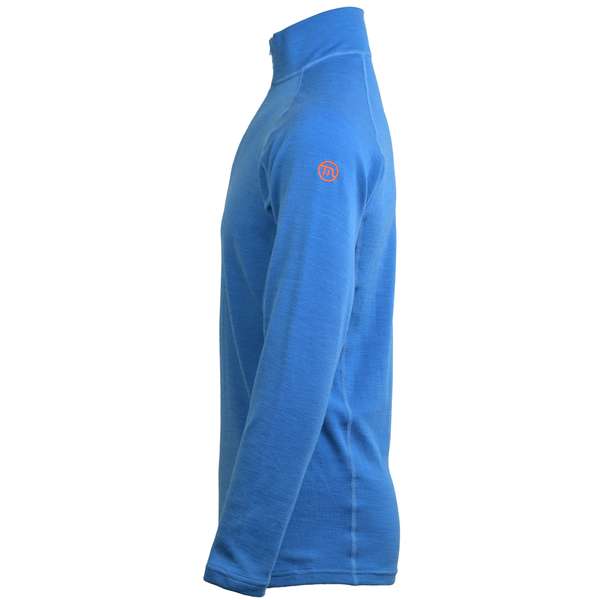 Muška majica zip kragna dugih rukava Altai - 60% ekstra fina merino vuna / 40% cordura 4 / 10