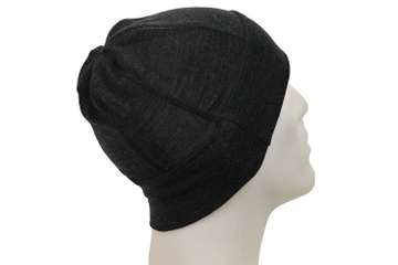 Lightweight beanie Altai - 100% extra fine merino - 23x20cm - Unisex