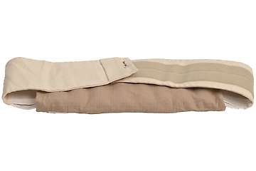 Bouillotte ceinture lombaire en graines de lin bio avec housse externe