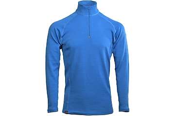 Muška majica zip kragna dugih rukava Altai - 60% ekstra fina merino vuna / 40% cordura