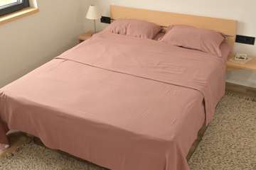 100% Organic Cotton Muslin Flat sheet