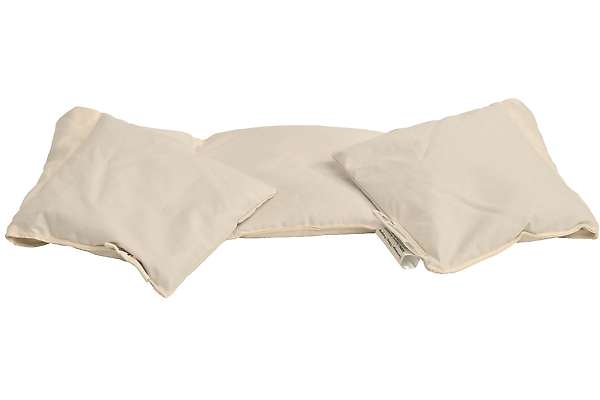 Neck and shoulders organic flax seeds heat pack - 72x15cm 1 / 3