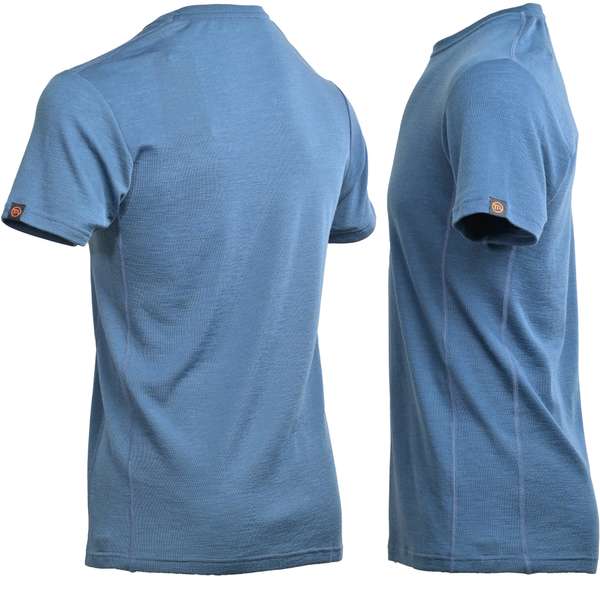 Men's short sleeve relaxed fit T-shirt Ural - 50% merino / 50% Tencel 13 / 15