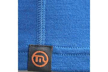 Muška majica zip kragna dugih rukava Altai - 60% ekstra fina merino vuna / 40% cordura
