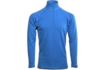 Muška majica zip kragna dugih rukava Altai - 60% ekstra fina merino vuna / 40% cordura