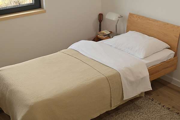 100% Organic Cotton Muslin Flat sheet 12 / 12