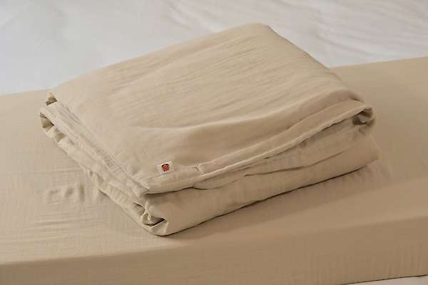 100% Organic Cotton Muslin Baby Duvet Cover 4 / 5