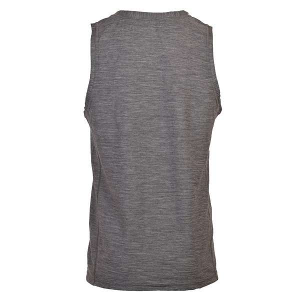 Men's 100% Merino Wool Sleeveless Shirt – Relaxed Fit, 190gsm Jersey 8 / 8