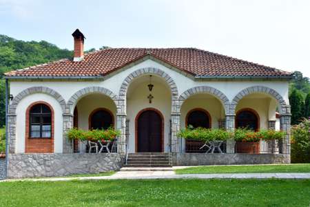 The magnificent and peaceful garden of the monastery Ćelije 1/9