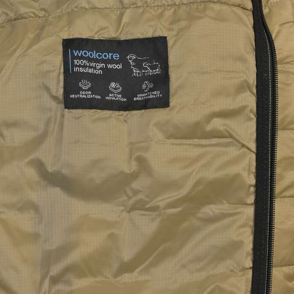 Men’s Ultralight Vest – 150gsm Wool Insulation – 20D Ripstop Shell 25 / 32