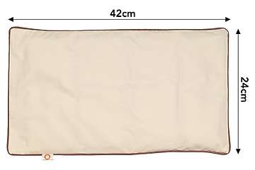 Bouillotte sèche universelle 42x24cm en graines de lin bio