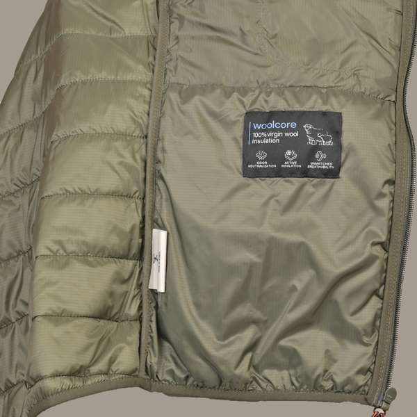 Women’s Ultralight Vest – 150gsm Wool Insulation – 20D Ripstop Shell 7 / 43