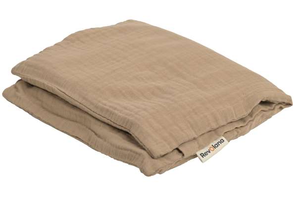 Bouillotte sèche universelle 42x24cm en graines de lin bio avec housse externe 1 / 4