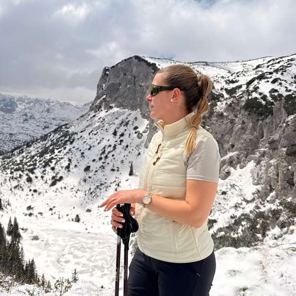 Women’s Ultralight Vest – 150gsm Wool Insulation – 20D Ripstop Shell 35 / 36