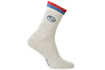 Baikal Crew light merino running socks - Patriot - 65% fine merino