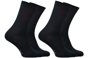 Chaussettes Opala standard - 98% coton bio - unies - lot de 2