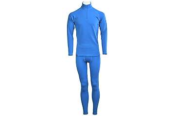 Muška majica zip kragna dugih rukava Altai - 60% ekstra fina merino vuna / 40% cordura