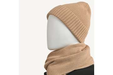 Kuril Beanie and Scarf Set - 100% Merino Wool