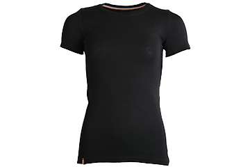 Women's short sleeve slim fit top Altai - 100% extra fine merino