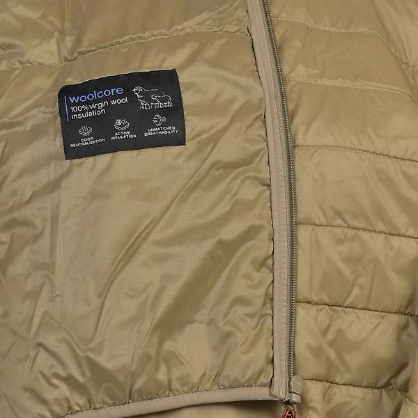 Women’s Ultralight Vest – 150gsm Wool Insulation – 20D Ripstop Shell 26 / 34