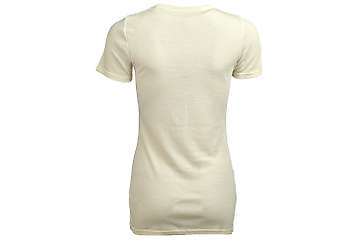 Women's short sleeve slim fit top Altai - 100% extra fine merino