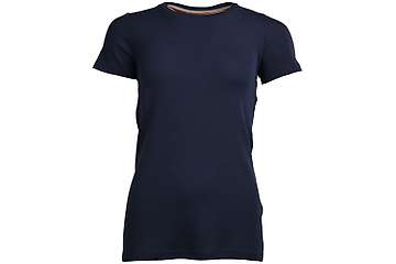 Women's short sleeve slim fit top Altai - 100% extra fine merino