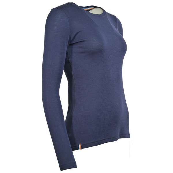 Women's long sleeve slim fit top Altai - 100% extra fine merino 12 / 21