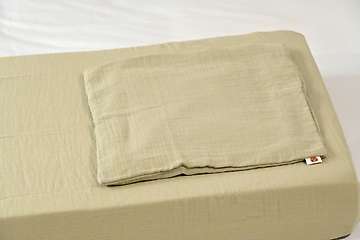 100% Organic Cotton Muslin Baby Pillowcase - 40x30cm
