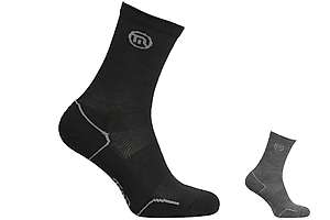 Baikal Crew cushioned sole socks - 65% fine merino