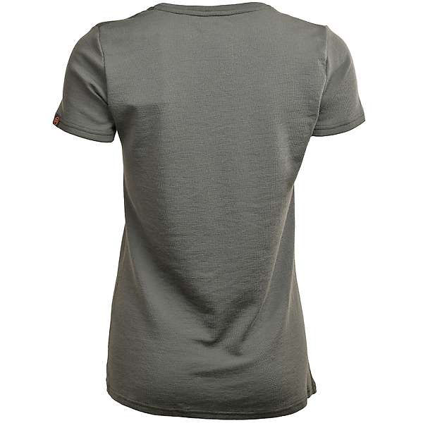 Women's short sleeve relaxed fit top Altai - 100% extra fine merino 4 / 4