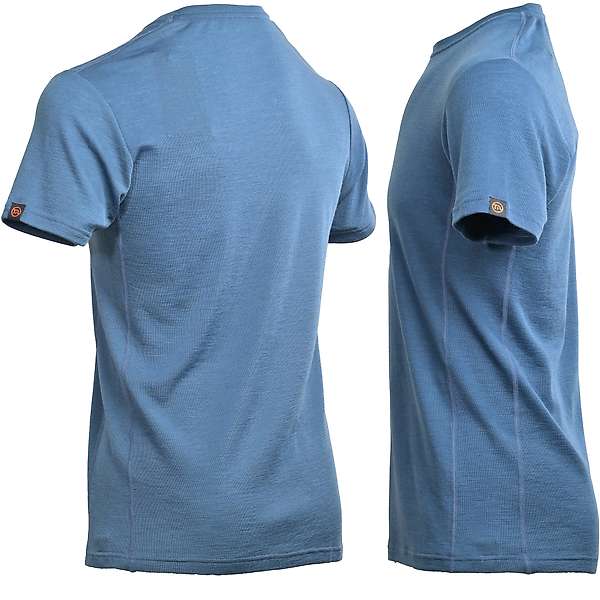 Men's short sleeve relaxed fit T-shirt Ural - 50% merino / 50% Tencel 13 / 15