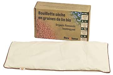 Bouillotte sèche universelle 42x24cm en graines de lin bio