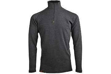 Muška majica zip kragna dugih rukava Altai - 100% ekstra fina merino vuna