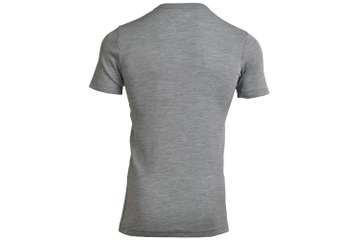 Men's short sleeve slim fit top Altai - 100% extra fine merino