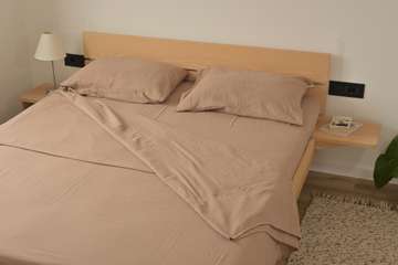 100% Organic Cotton Muslin Flat sheet