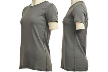 Women's short sleeve relaxed fit top Altai - 100% extra fine merino