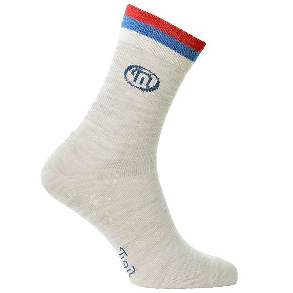 Baikal Crew light merino running socks - Patriot - 65% fine merino 2 / 3
