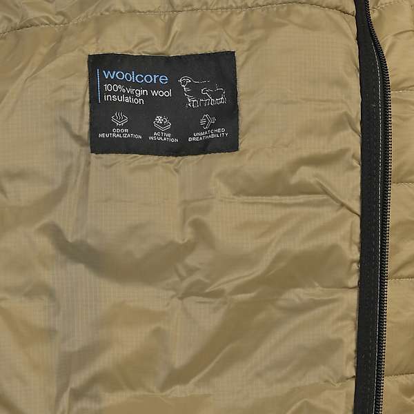 Men’s Ultralight Vest – 150gsm Wool Insulation – 20D Ripstop Shell 25 / 27