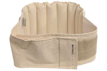 Bouillotte ceinture lombaire en graines de lin bio