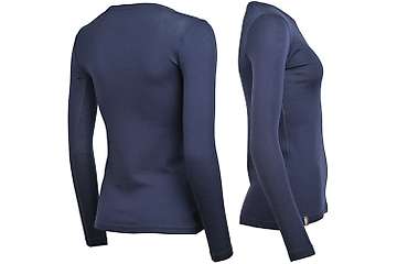 Ženska majica dugih rukava slim fit Altai - 100% ekstra fina merino vuna