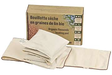Organska lanena obloga za vrat i ramena 72x15cm