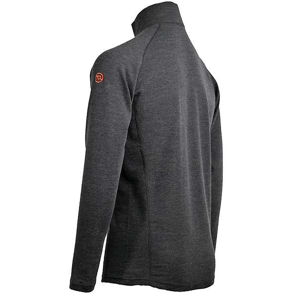 Muška majica zip kragna dugih rukava Altai - 100% ekstra fina merino vuna 27 / 29