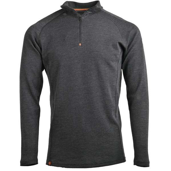 Muška majica zip kragna dugih rukava Altai - 100% ekstra fina merino vuna 23 / 29