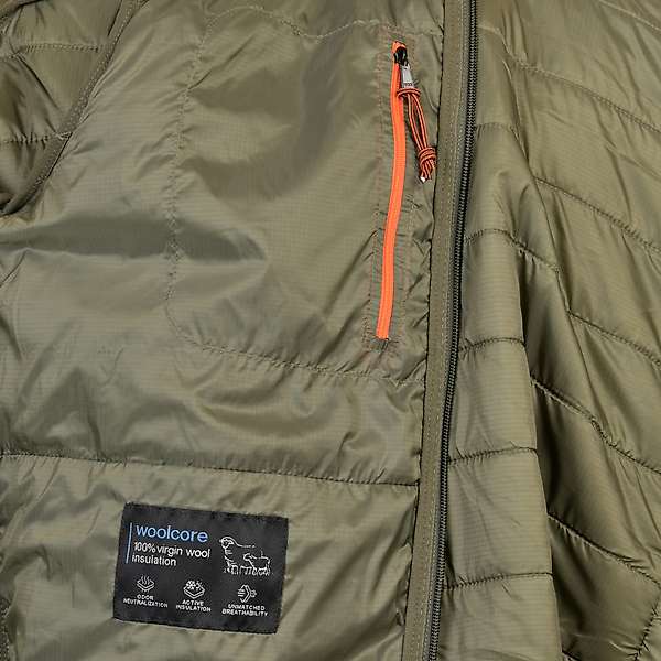 Men’s Ultralight Hooded Jacket – 150gsm Wool Insulation – 20D Ripstop Shell 21 / 25