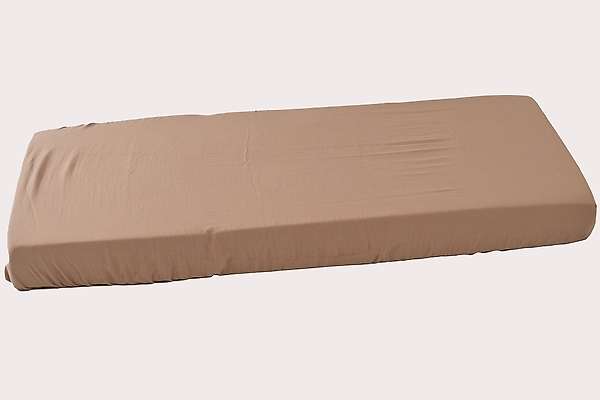 100% Organic Cotton Muslin Baby Fitted Sheet 1 / 5