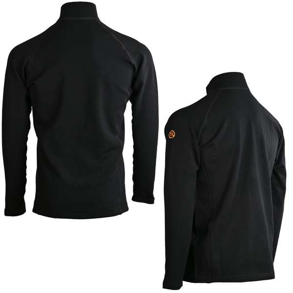 Unisex long sleeve slim fit zip neck top Elbrus - 88% extra fine merino 1 / 7