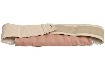 Bouillotte ceinture lombaire en graines de lin bio avec housse externe