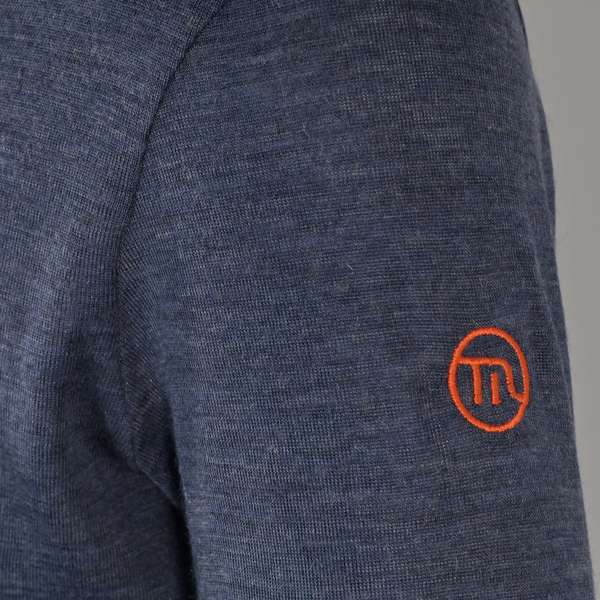 Men's long sleeve relaxed fit top Ural - 50% merino / 50% Tencel 5 / 13