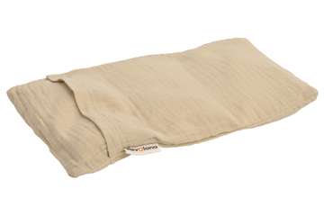 Petite bouillotte sèche 30x18cm en graines de lin bio avec housse externe